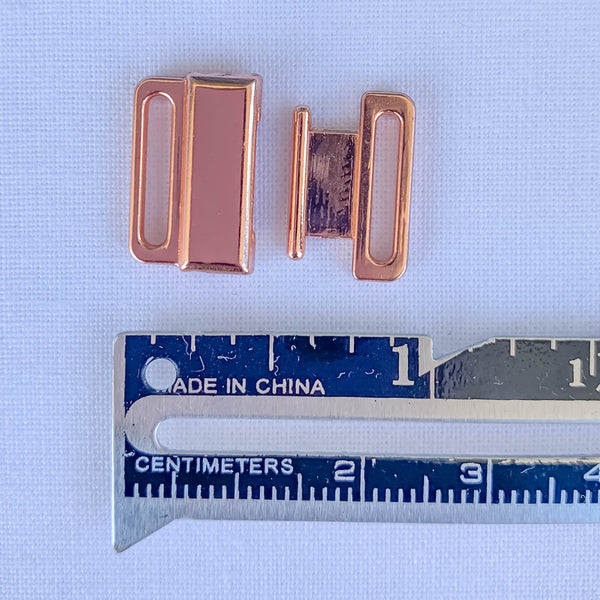 Metal swimwear clasps Mixed pack of 8 Tadah Patterns + Sewing