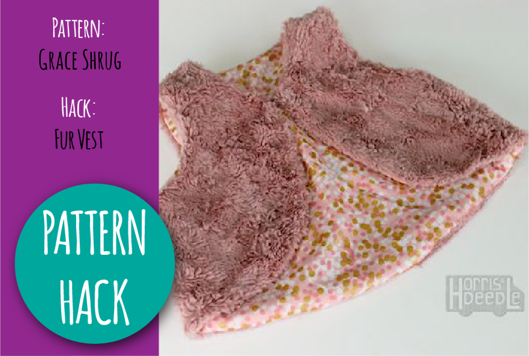 PATTERN HACK - Grace Shrug to Fur Lined Vest