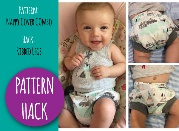 PATTERN HACK - Ribbed Leg Nappy Cover