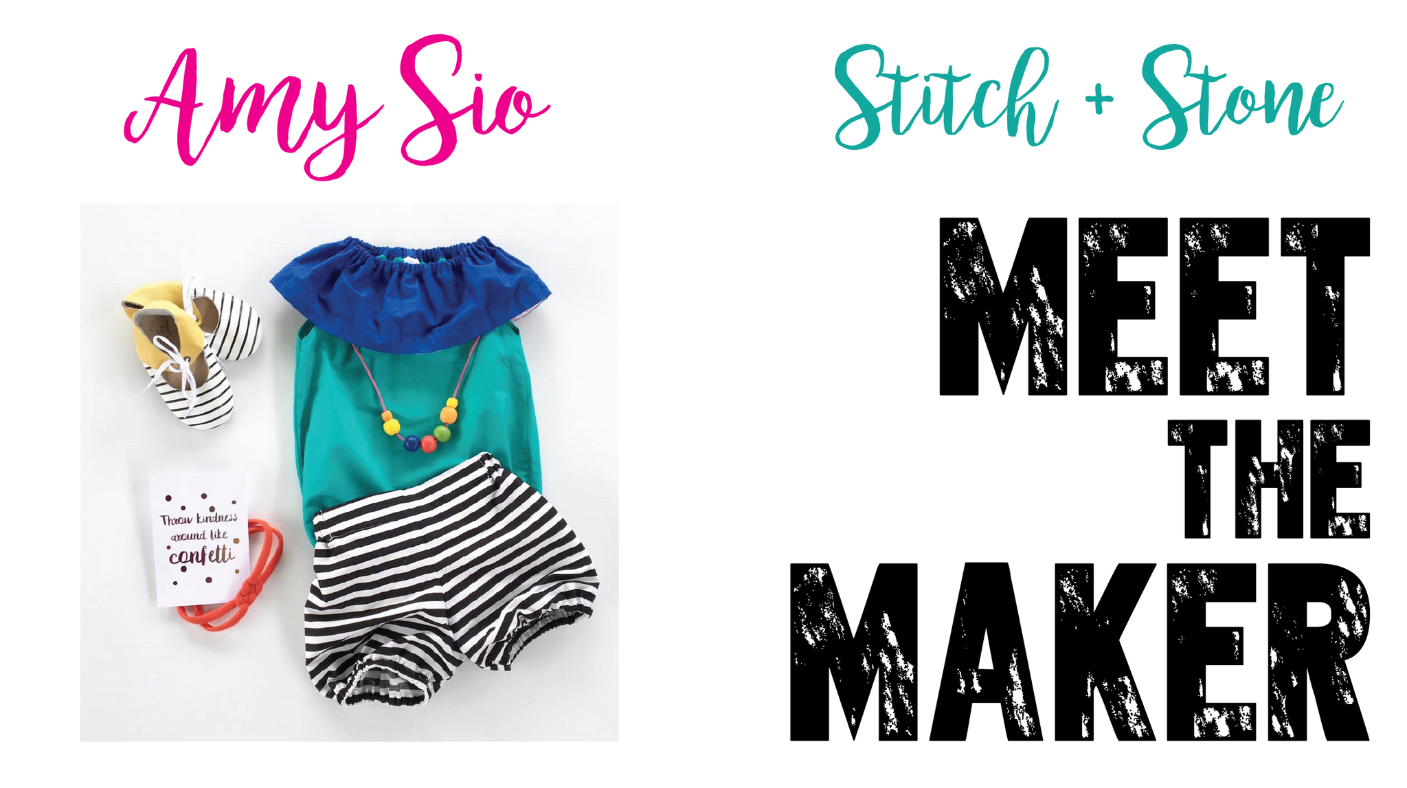 Meet The Maker - Amy Sio - Stitch+Stone Handmade