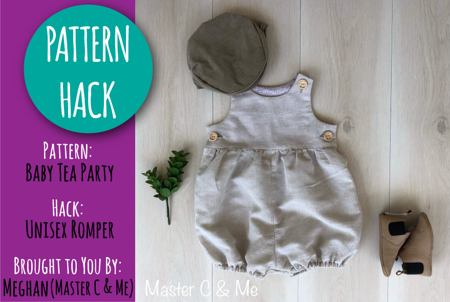 PATTERN HACK - Unisex Baby Tea Party Romper