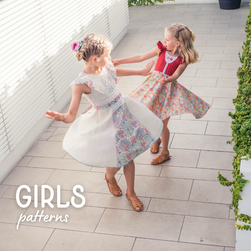 Girls Patterns – Tagged "beginner" – Page 2 – Tadah Patterns + Sewing