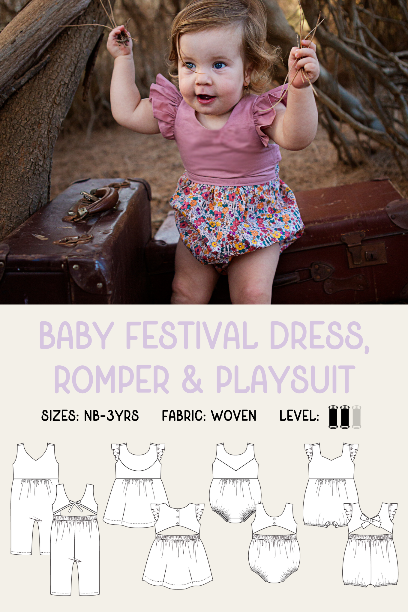 Tadah Patterns Baby Festival Combo Tadah Patterns Baby Festival Combo