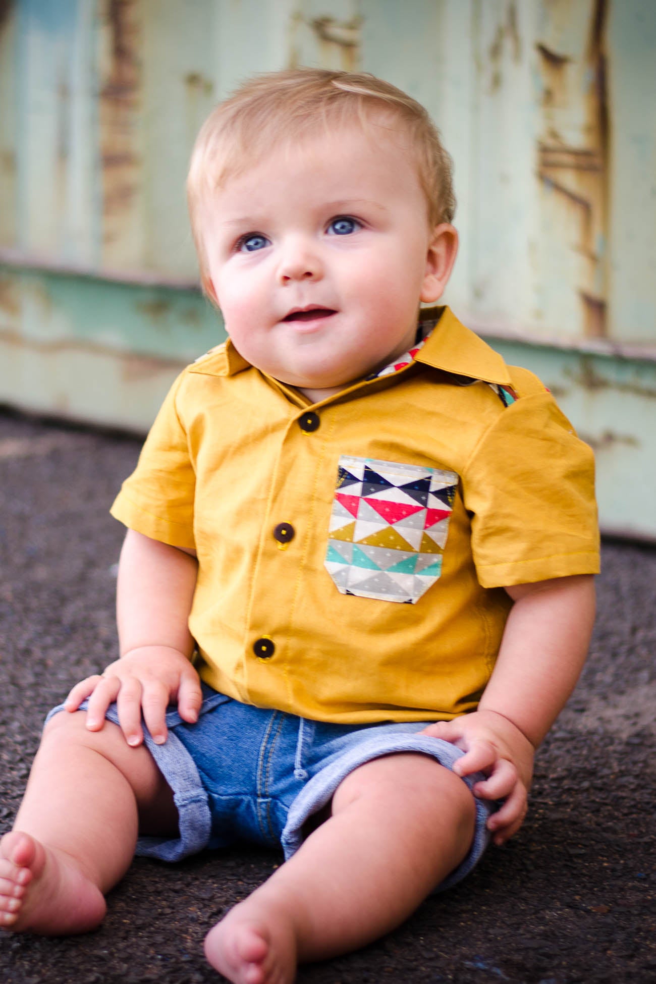 Romper Baby Yellow Denim Skirt 0-3 Months Baby Girl Clothes Baby