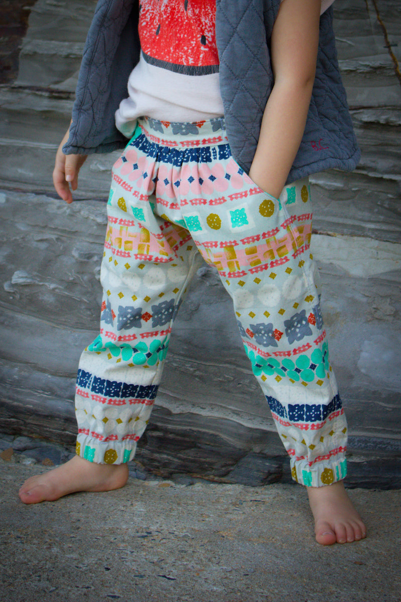 Baby Girl Adjustable Floral Designer Harem Pants | Born By The Shore – Born  by the Shore