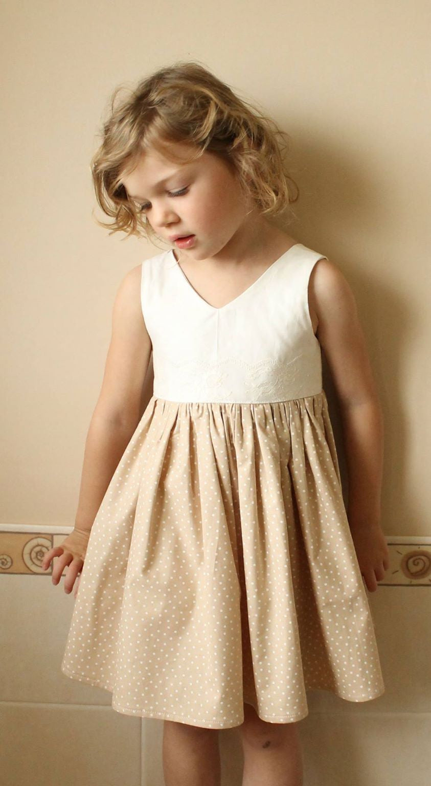 Tea Party Dress Sewing Pattern - Tadah Patterns + Sewing